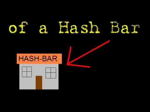 "Hash Bars", from Pulp Fiction, in amateur typography