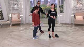 Vionic Women s Suede Walking Sneakers on QVC