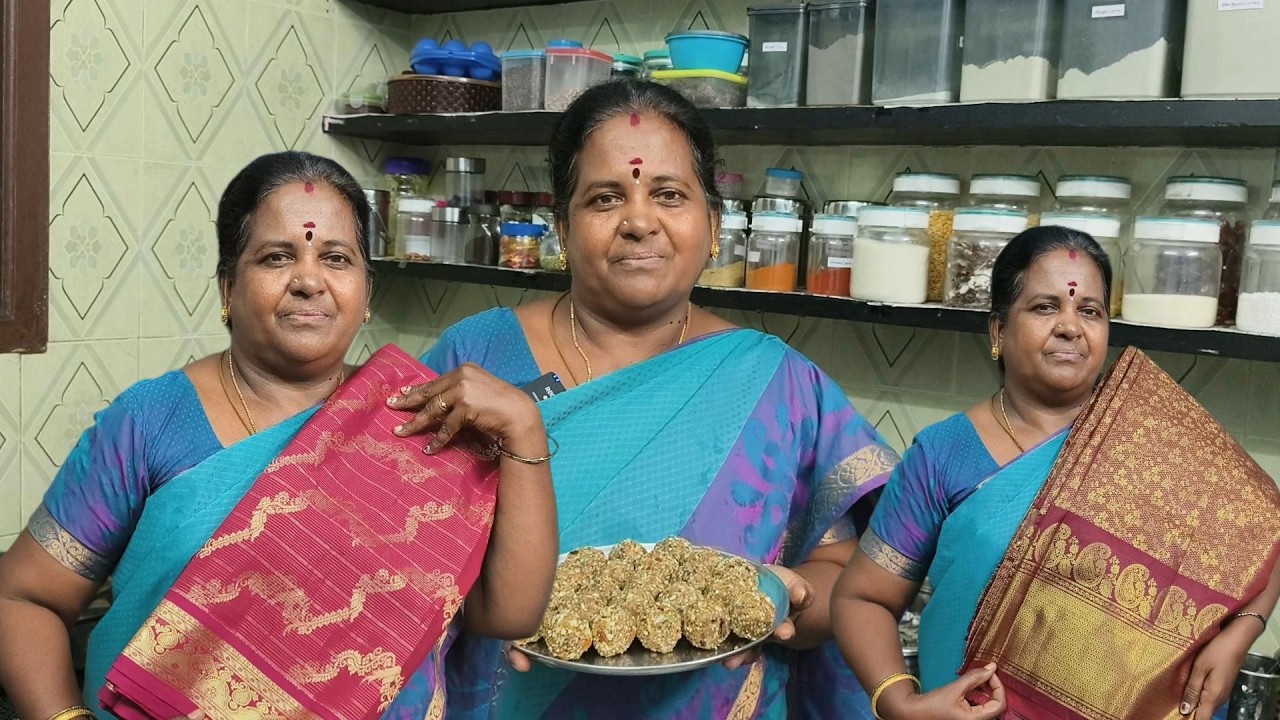 கல்யாணம் முடிஞ்சி 2 வருஷம் கழிச்சு தான் நான் பட்டு புடவை வாங்கினேன்! ஹெல்த்தியான லட்டு இப்டி செய்ங்க