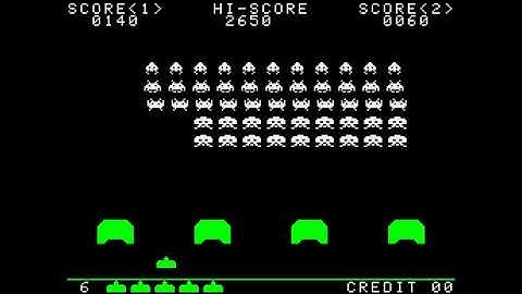 Space Invaders for ZX Spectrum (2021) by SplinterGU
