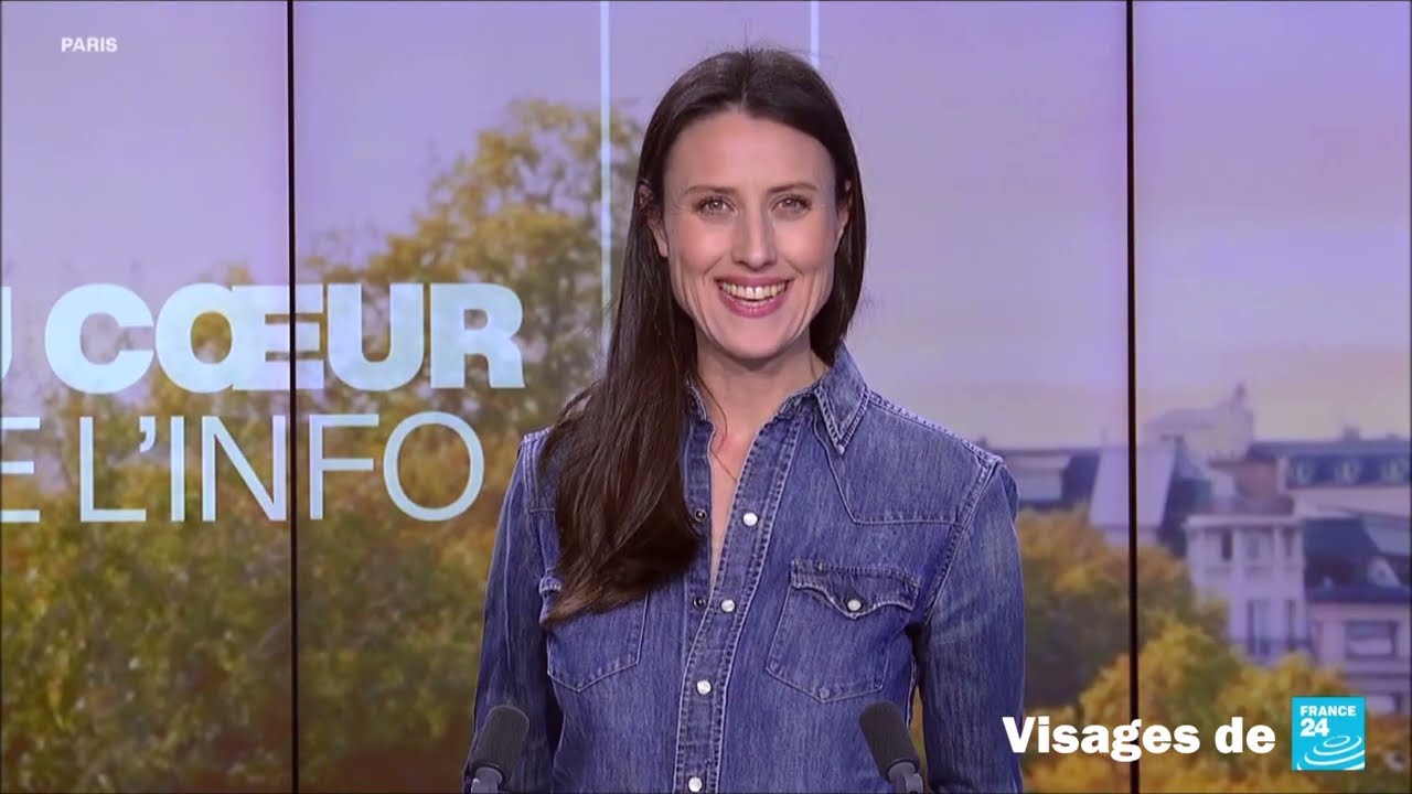 Aude Lechrist présente Au Cœur de l'Info le 16 mars 2025 sur France 24
