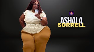 Ashala Sorrell Journey As A Plus Size Model Digital Creator & Influencer