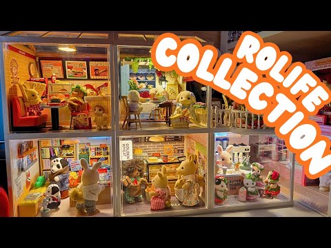 My Rolife Collection Tour! ✨ Miniature Houses Perfect for Sylvanian Families
