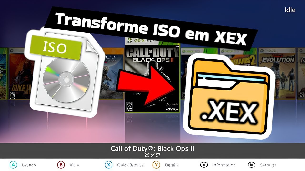 Converta a ISO de jogos do Xbox 360 para executar na Freestyle ou Aurora