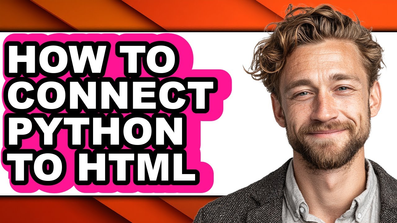 How to Connect Python to Html - Step by Step - YouTube