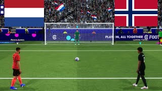 NORWAY VS NETHERLANDS FULL PENALTY SHOOTOUT ___/ NED VS NOR       HIGHLIGHTS 