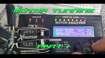 How to tune your RC sensored Brushless motor, Part 1, Tearing apart and talking motor and shimming.