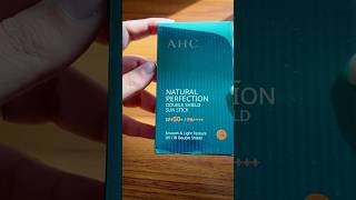AHC natural double shield sun stick #sunscreen #korean #koreanskincare #unboxing #asmr #bts