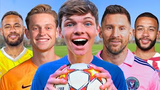 Profvoetballers Bepalen Welke Challenge Ik Doe! *Frenkie, Messi, Memphis*