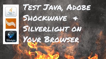 #4 Test Java, Adobe Shockwave & Silverlight on Your Browser