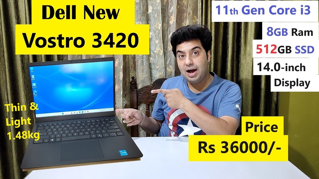 Dell Vostro 3420 Core I3 11th Gen 8GB Ram 512GB SSD Dell Thin Dell Vostro 3420 Core I3 11th Gen 8GB Ram 512GB SSD Dell Thin