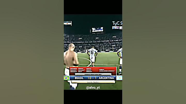 🇧🇷 Brasil 10 X 1 Argentina 🇦🇷 #edit #futebol #brasil