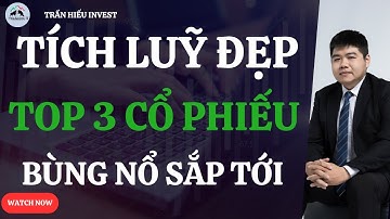 Tích Luỹ Đẹp! Top 3 Cổ Phiếu Chuẩn Bị BÙNG NỔ Sắp Tới!