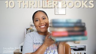 10 Thriller Books I Read in 2023 📖| Thriller Book Recommendations pt 2