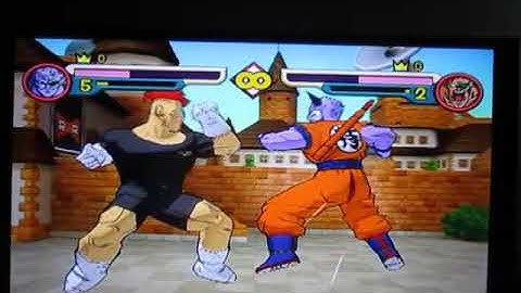 Dragon Ball Z Budokai 2(Gamecube)-Captain Ginyu vs Recoome