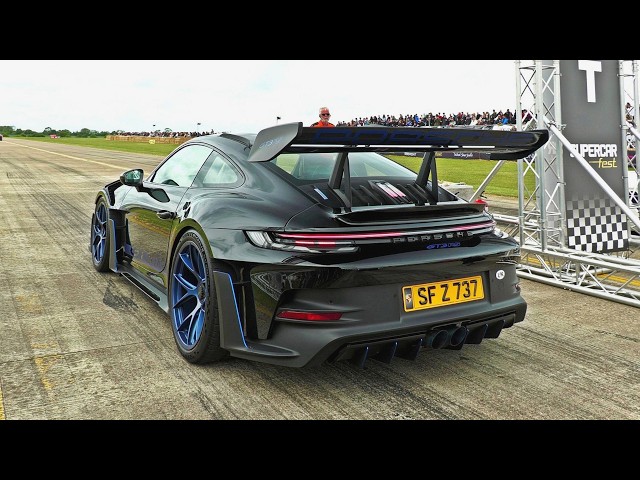 Supercars Accelerating! 918 Spyder, JCR 992 GT3 RS, Aventador SVJ, 812 Superfast, Divo, Chiron 300+