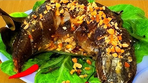 Cá Lóc Nướng lá chuối thơm ngon, món ăn dân dã đậm chất đồng quê