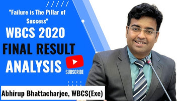 WBCS 2020 Final Result Analysis & Strategy | Failure is the pillar of success @AbhirupDreamBig