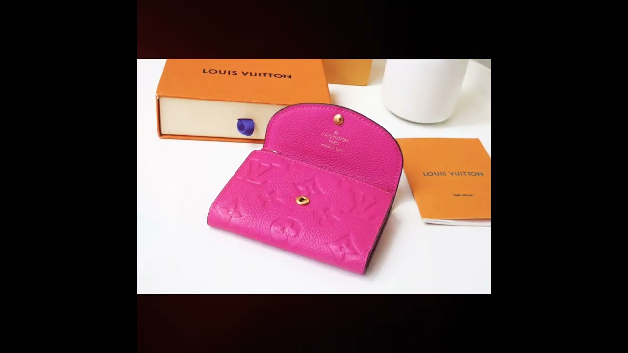 LOUIS VUITTON Rosalie Coin Geldbörse 