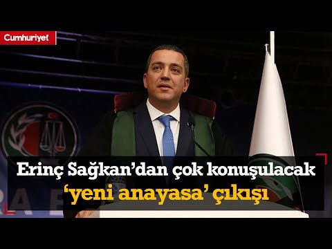 Türkiye Barolar Birliği Başkanı Erinç Sağkan'dan çok konuşulacak 'yeni anayasa' çıkışı