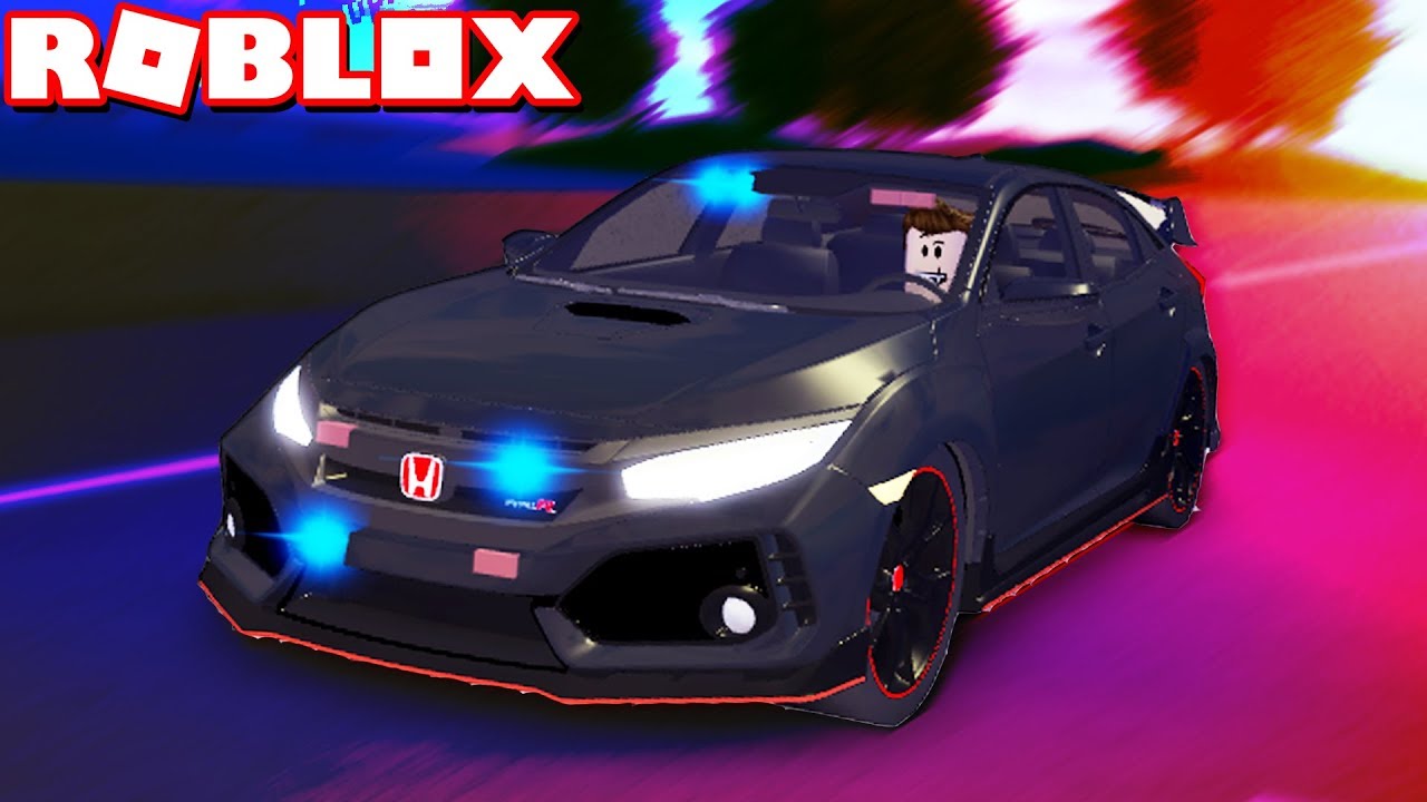 Police Chase In New Undercover Civic Type R Roblox Youtube - roblox r sports