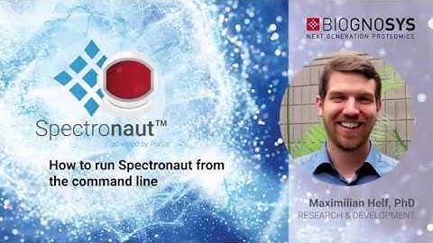 Spectronaut Tutorial - How to run Spectronaut from the command line