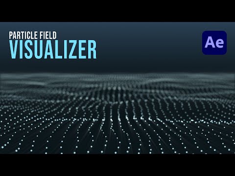 Trapcode Form Particle Field Audio React After Effects Tutorial @AMMotions