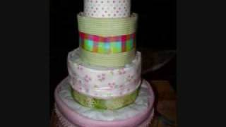 Diaper Cake Complete Tutorial (all steps)