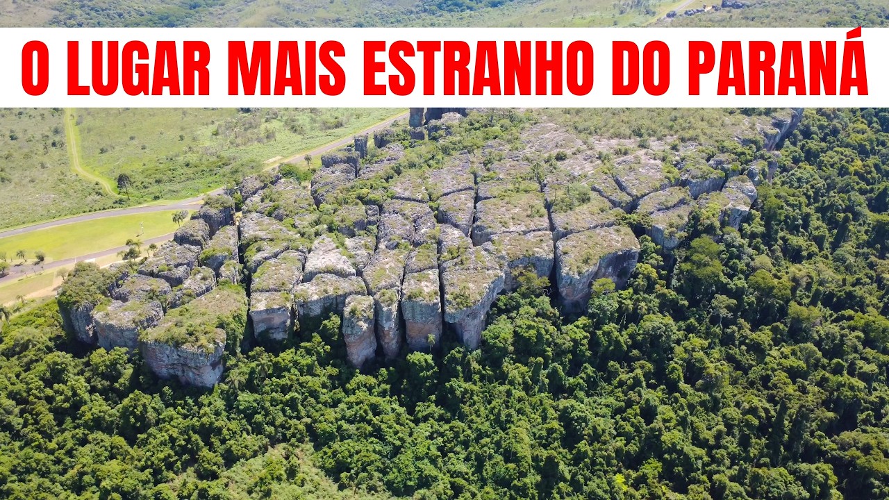 Paraná Ep 3 - Parece Outro Planeta! As Formações Incríveis do Parque Vila Velha