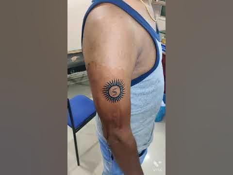King Nagarjuna Sholder Sun tattoo . 🌞 - YouTube
