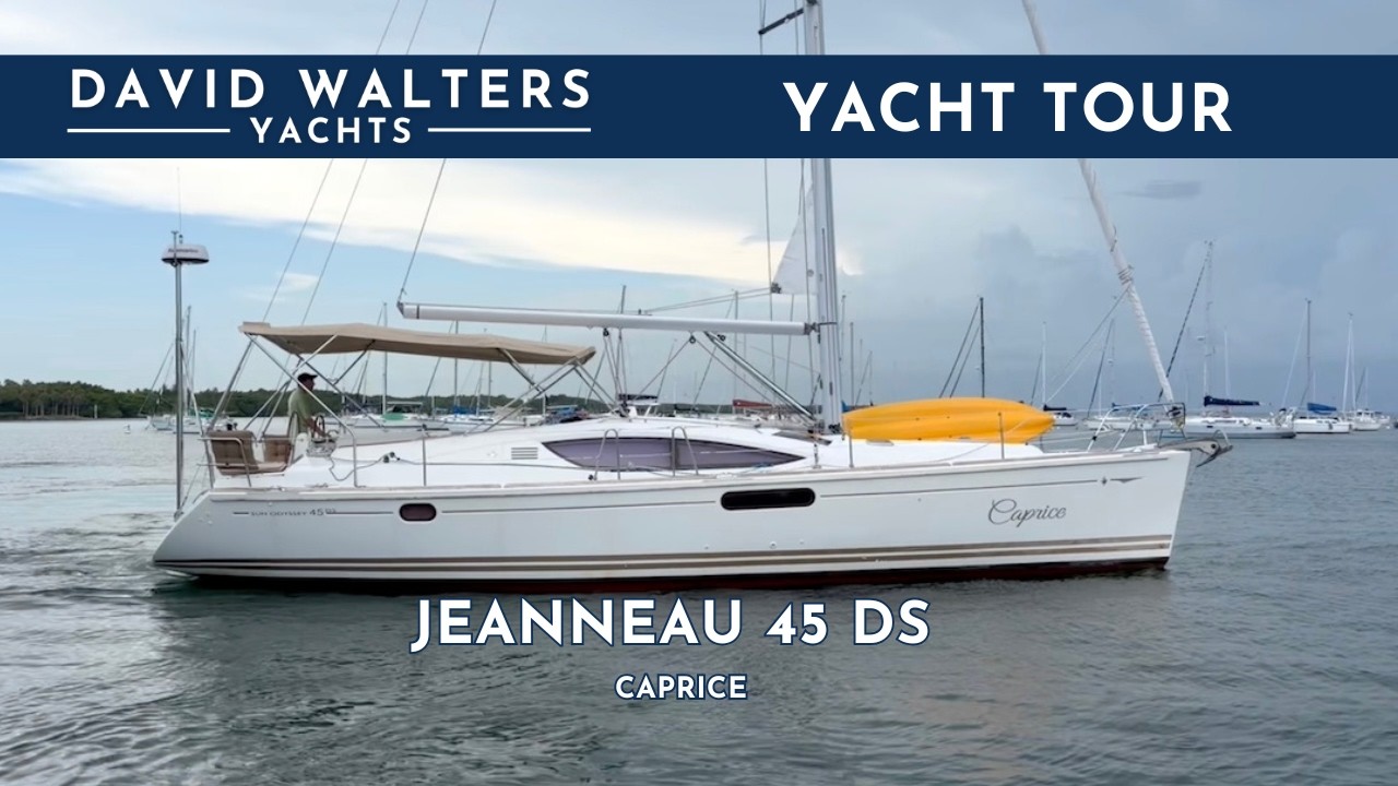 2011 Jeanneau Sun Odyssey 45 DS | CAPRICE - Rare Dock-N-Go Joystick Docking System