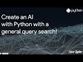 How to create an AI using Python with just 19 lines | Which answers to any question!