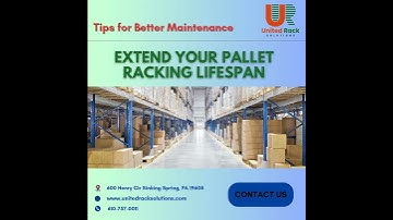 Extend the Life of Your Pallet Racking with Expert Maintenance Tips! #Warehouse #PalletRacking