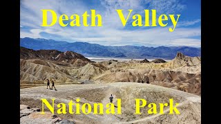 Death Valley National Park USA - hottest, driest, lowest National Park in the USA!