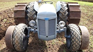 Ferguson Te20 W Iron Wheels In The Field Working With Ferguson Disc-Cultivator Ferguson Days 2022