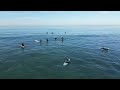 Raw drone surfing footage from tourmaline surf park in pacific beach san diego 11824