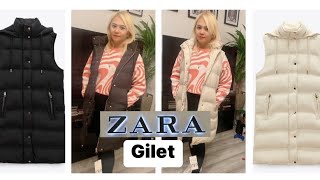 ZARA GILET HAUL #zara #review #haul