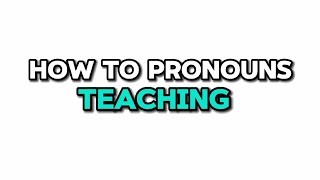 How to pronounce TEACHING | Pronounce Teaching in English