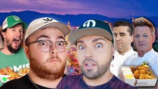 Eating At Celebrity Restaurants Only For 24 Hours... In Las Vegas!