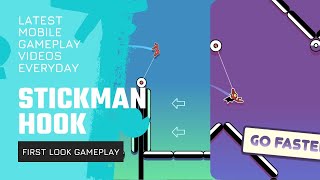 Stickman hook first 50 levels 