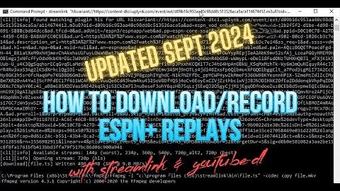 How to Download ESPN+ Replays-Sept 2024 Update