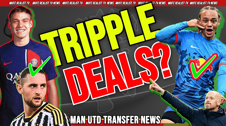 🚨UNITED TARGET RIOS? | PSG DOUBLE DEAL? | UGARTE+ Xhavi🚨| Rabiot🚨Jao Neves Latest MAN UNITED News!
