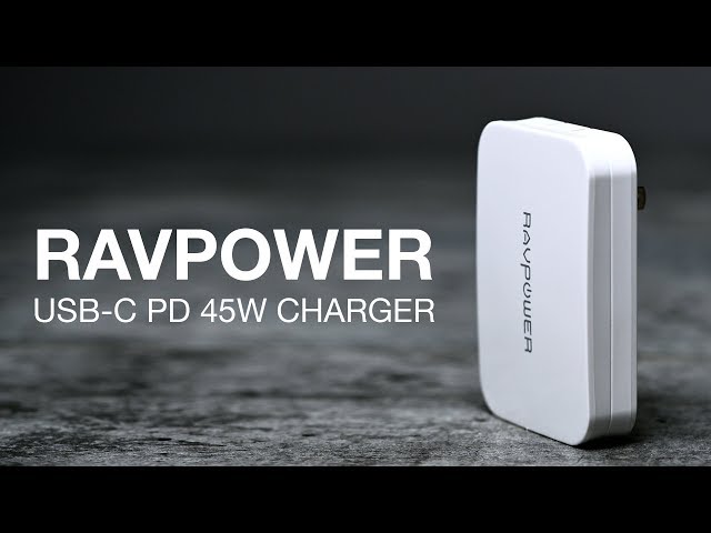 Trên tay adapter sạc RavPower USB-C PD 45W