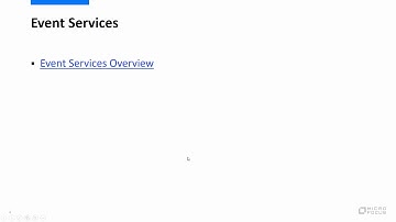 Introduction to ZMF Event Services