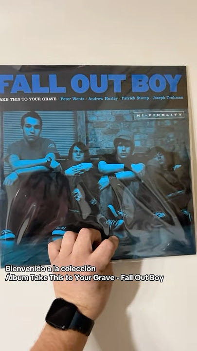 Álbum Take This to Your Grave - Fall Out Boy lanzado en 2003 #falloutboy #music