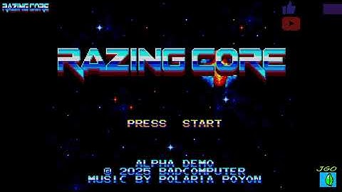 Razing Core for the Sega Master System by Badcomputer looks rather decent! (Alpha Demo)
