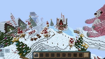 We built a Christmas map for Hide and Seek 2 lobby | Blockman Go