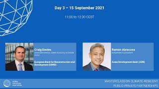 GCA Masterclass on Climate-Resilient PPPs – Day 03 – Part 1