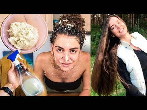 РИСОВАЯ ВОДА + РИСОВАЯ КАША 🍚 супер эффективная маска для восстановления волос 🌴 POLI NA PALME