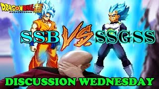 (Discussion Wednesday)  Super Saiyan Blue VS Super Saiyan God SS, Ft G-Baker ドラゴンボール超